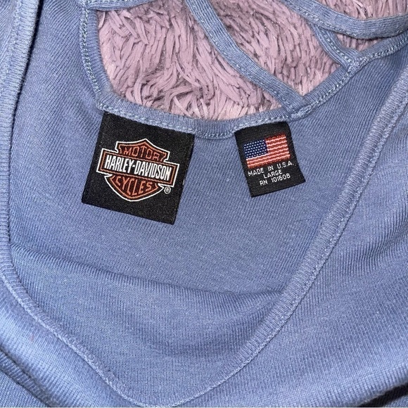 Vintage Mancuso Harley-davidson Women’s Top - Picture 6 of 6